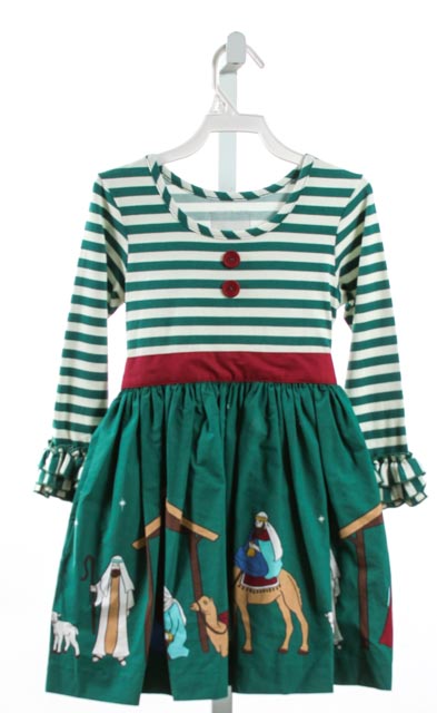 ELEANOR ROSE GREEN DRESS