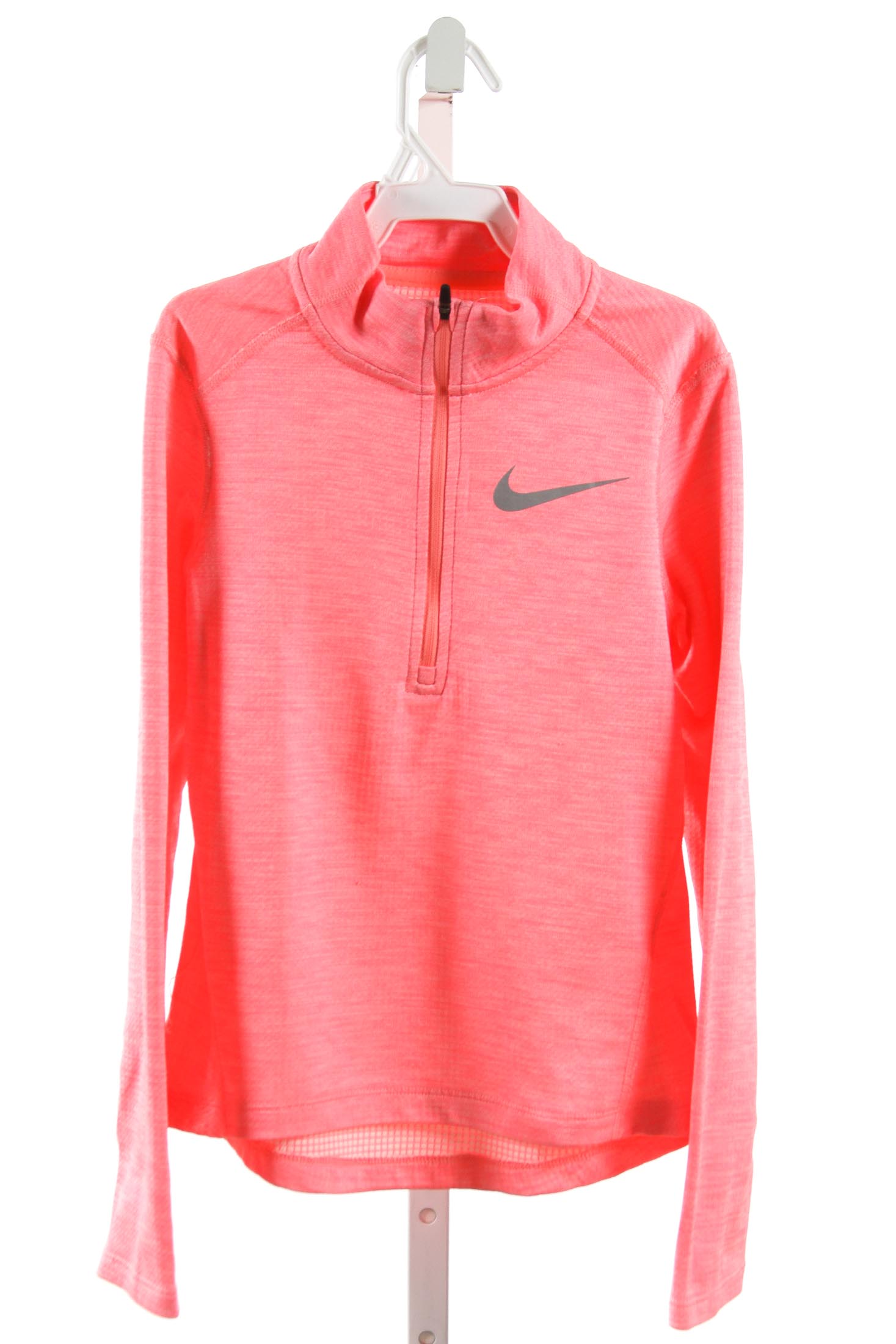 pink quarter zip nike
