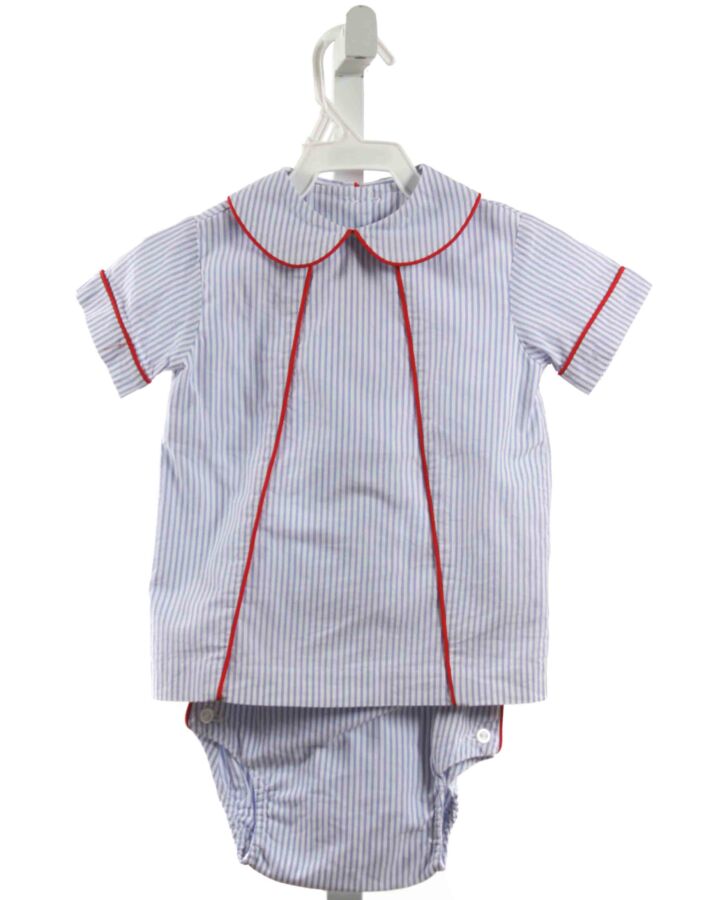 LULLABY SET  BLUE  STRIPED  2-PIECE OUTFIT 