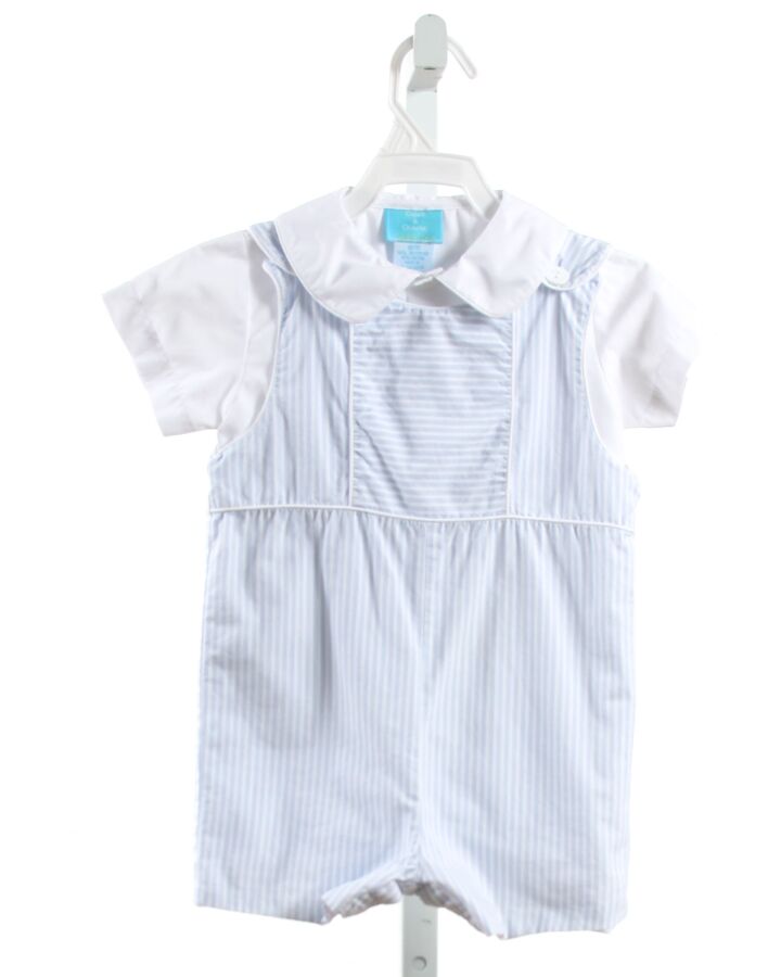 CLAIRE AND CHARLIE  LT BLUE  STRIPED  2-PIECE OUTFIT
