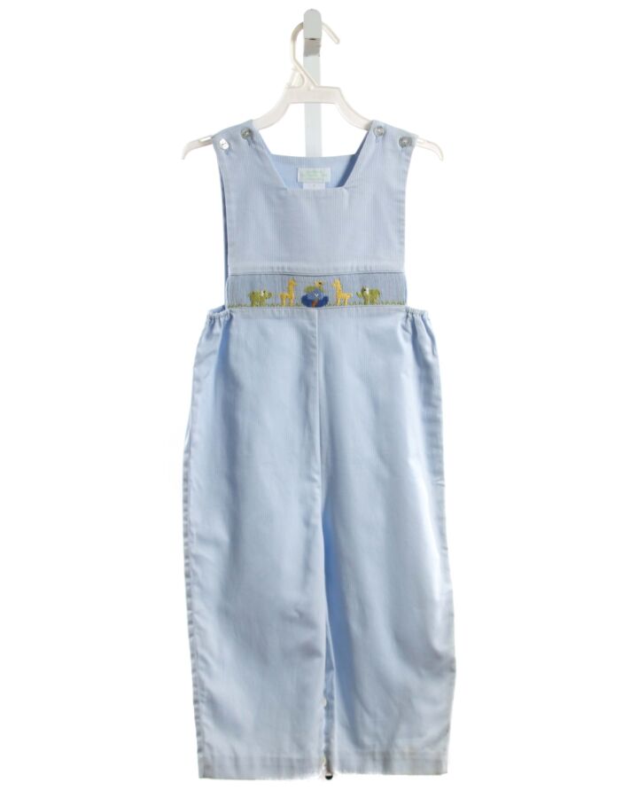 COLLECTION BEBE  LT BLUE   SMOCKED LONGALL