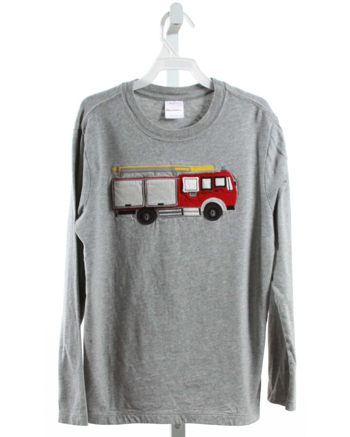 HANNA ANDERSSON  GRAY   APPLIQUED KNIT LS SHIRT