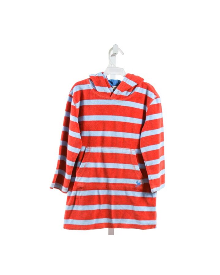 MINI BODEN  RED TERRY CLOTH STRIPED  COVER UP 