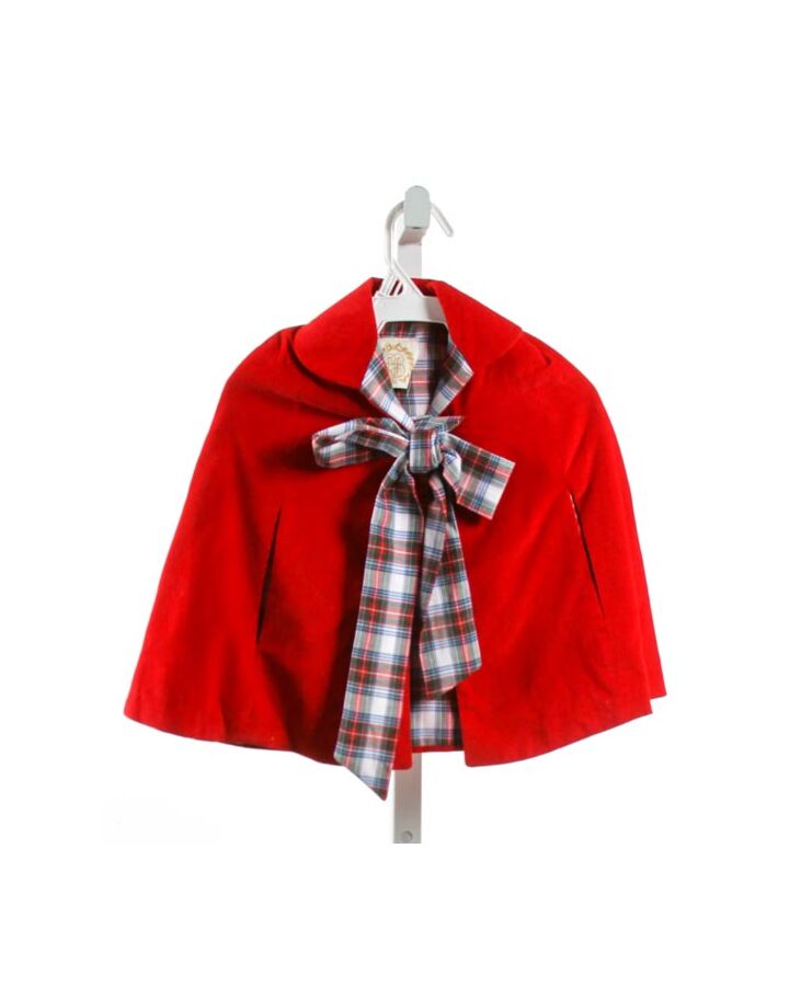 THE BEAUFORT BONNET COMPANY  RED CORDUROY   DRESSY OUTERWEAR 
