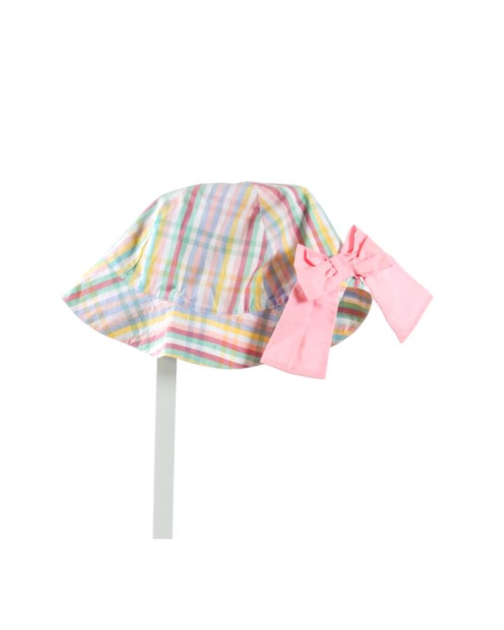 BELLA BLISS  MULTI-COLOR  PLAID  HAT  WITH BOW