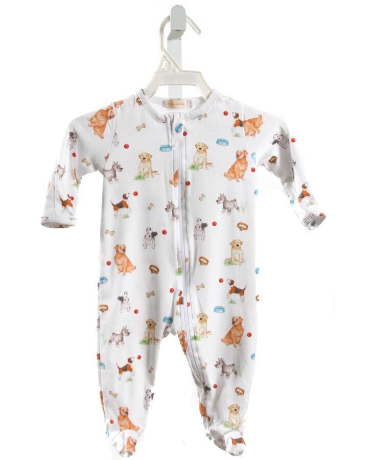 BABY CLUB  WHITE KNIT  PRINTED DESIGN LAYETTE