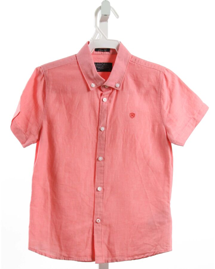 MAYORAL  RED    CLOTH SS SHIRT