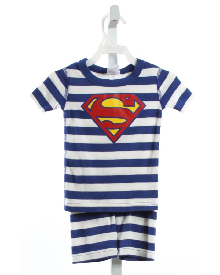 HANNA ANDERSSON  BLUE  STRIPED PRINTED DESIGN LOUNGEWEAR