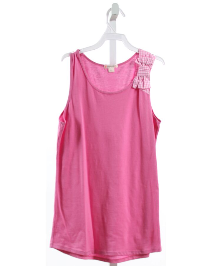 CREWCUTS  PINK    KNIT TANK WITH BOW