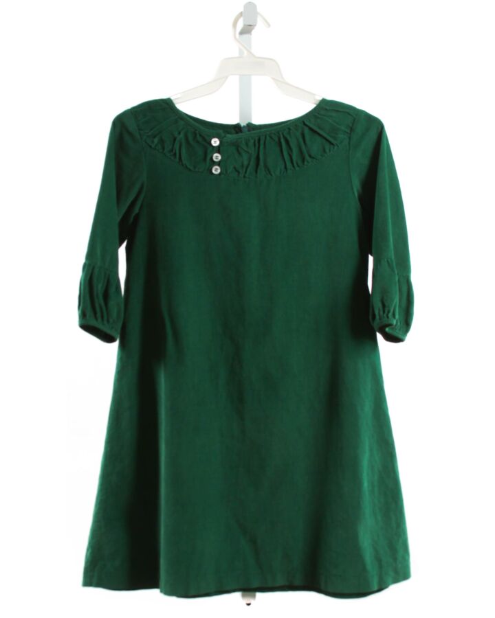 BELLA BLISS  GREEN CORDUROY   DRESS