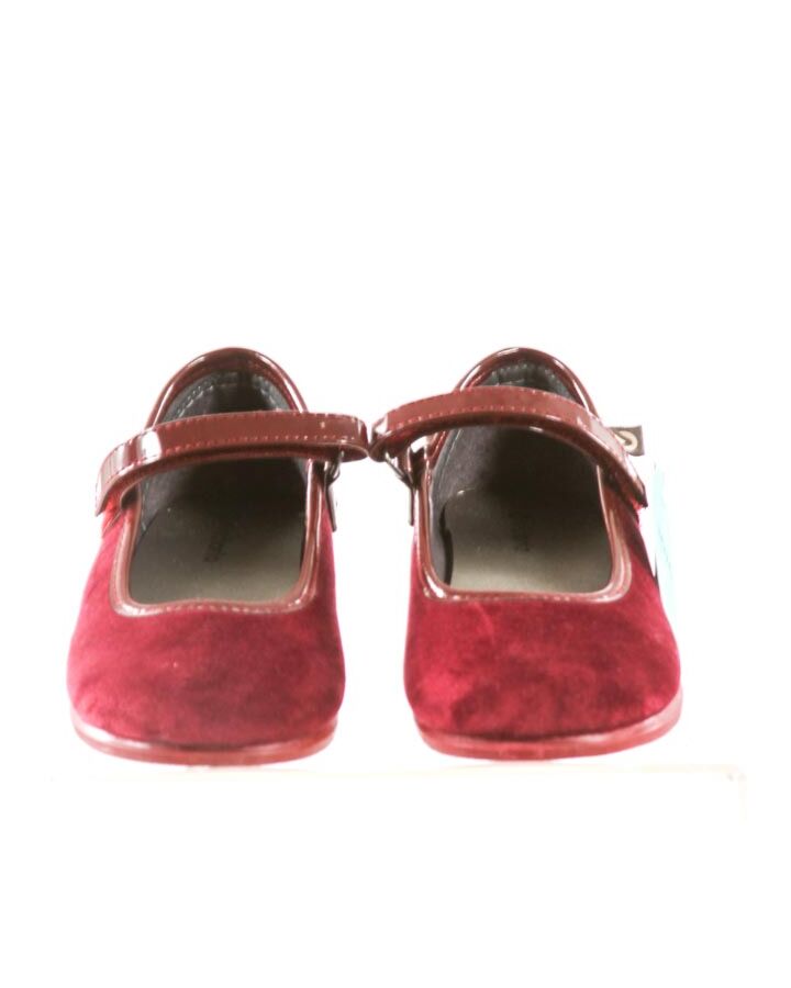 VICTORIA KIDS RED VELVET MARY JANES *SIZE EU 27 EQUIVALENT TO SIZE TODDLER 10; NWT