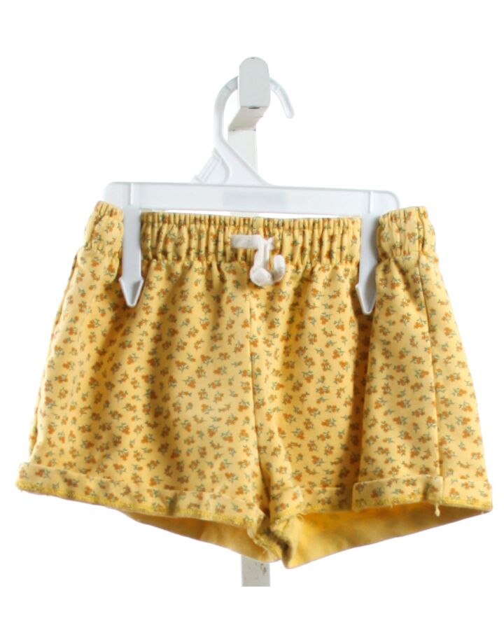 TINYCOTTONS  YELLOW  FLORAL  SHORTS