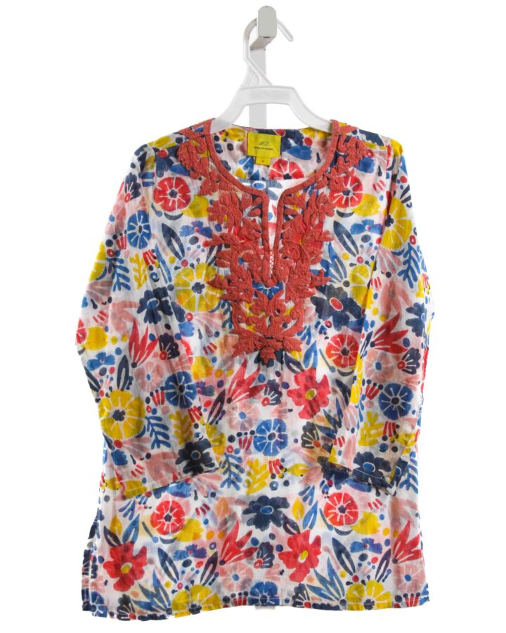 ROBERTA ROLLER RABBIT  MULTI-COLOR  FLORAL  COVER UP