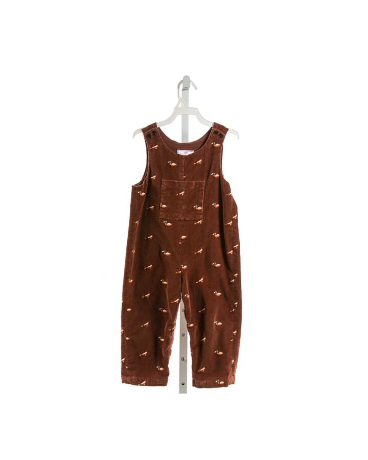 CPC  BROWN   EMBROIDERED LONGALL/ROMPER 