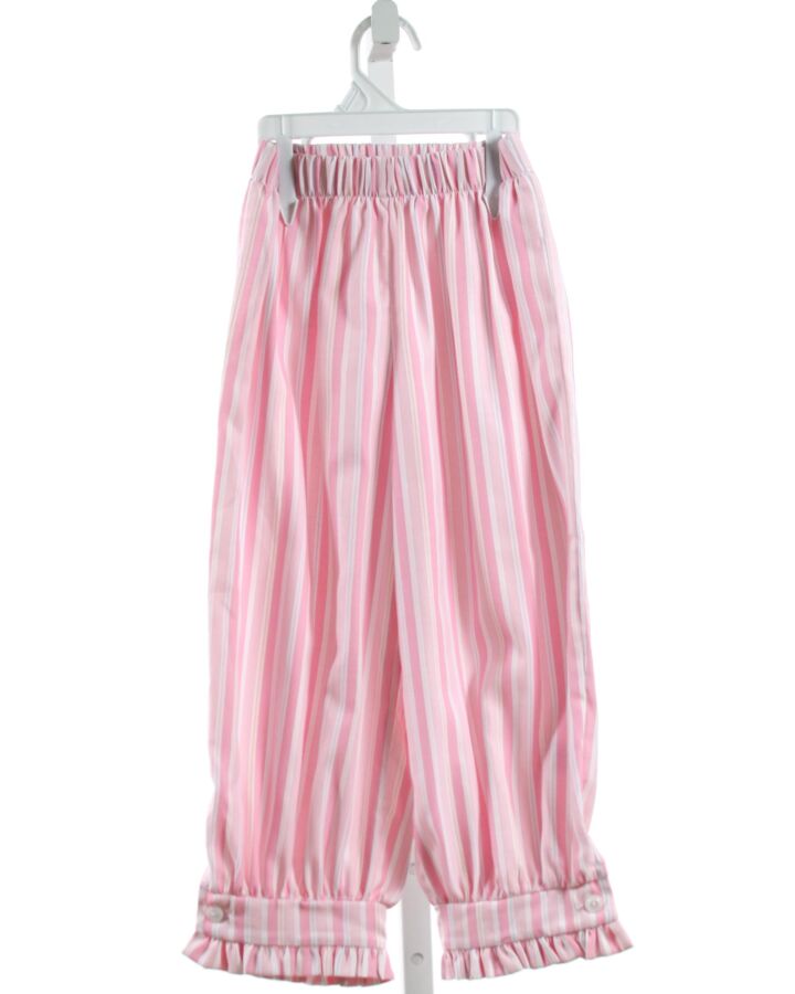 ALICE KATHLEEN  PINK  STRIPED  PANTS WITH RUFFLE
