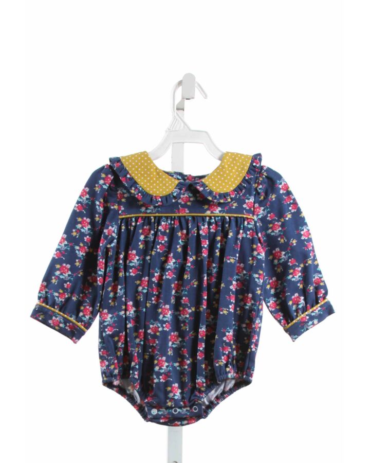SAGE & LILLY  NAVY KNIT FLORAL  BUBBLE 