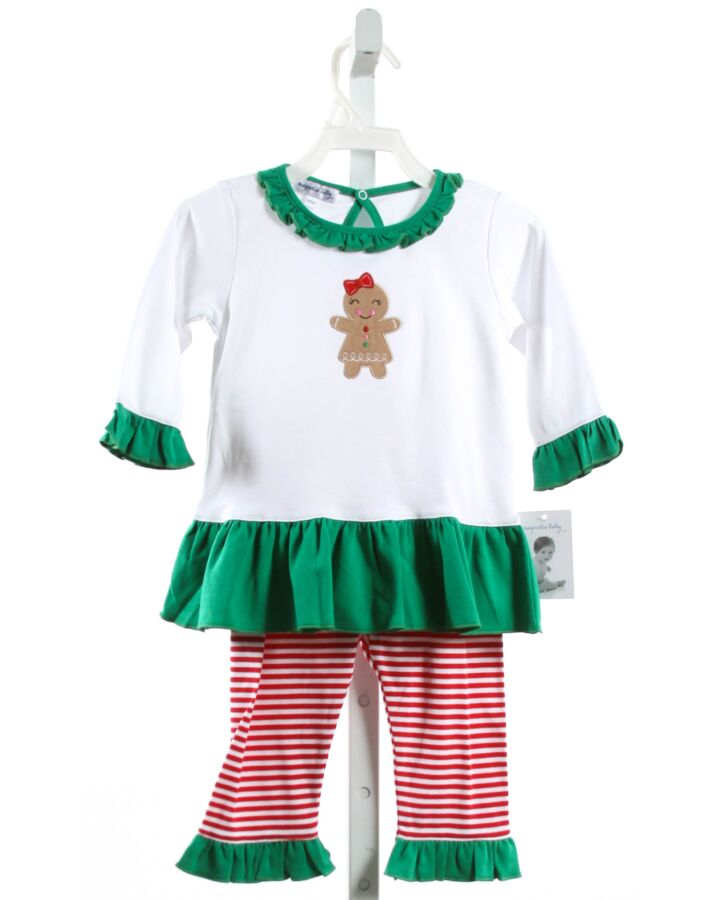 MAGNOLIA BABY  GREEN KNIT   2-PIECE OUTFIT