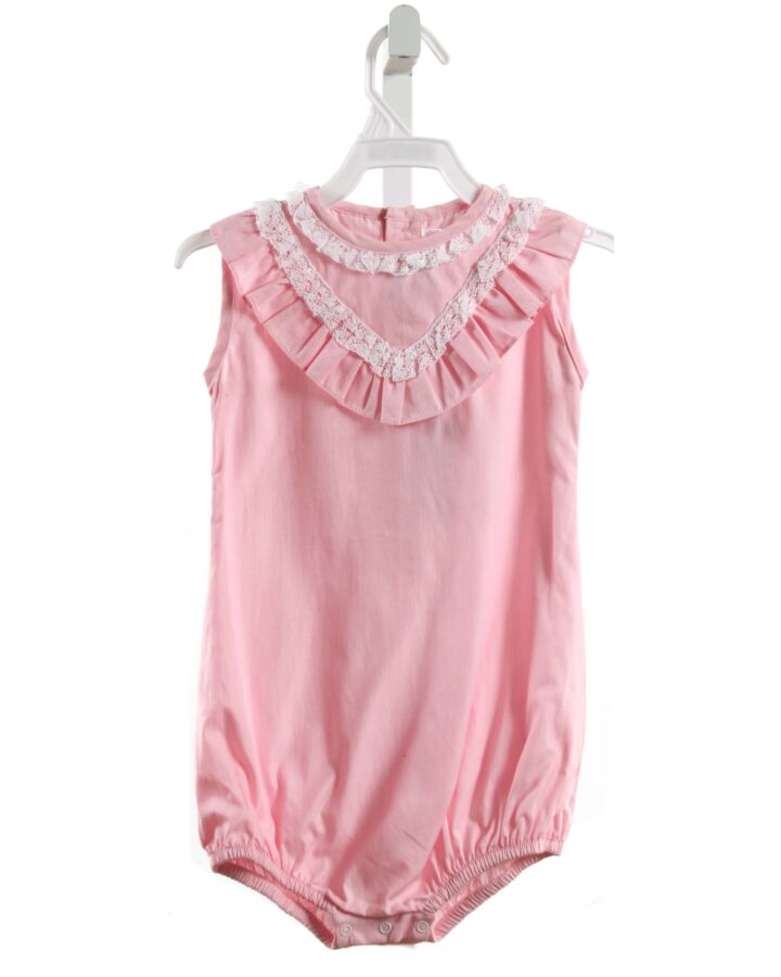 CUCLIE BABY  PINK    BUBBLE WITH LACE TRIM