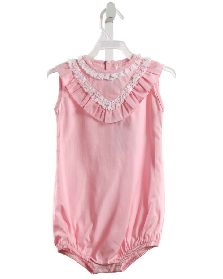 CUCLIE BABY  PINK    BUBBLE WITH LACE TRIM