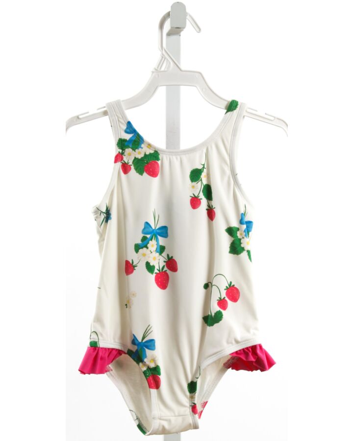 NANDUCKET  WHITE  FLORAL  1-PIECE SWIMSUIT