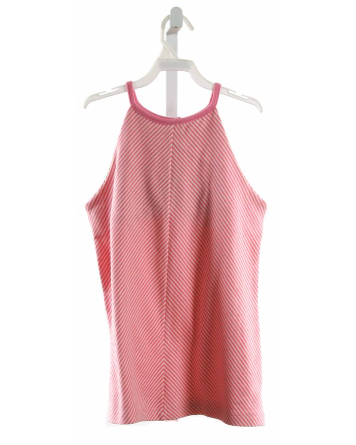 BISBY BY LITTLE ENGLISH  PINK  STRIPED  KNIT TANK