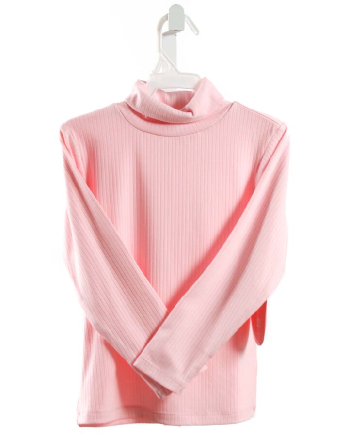 BISBY BY LITTLE ENGLISH  PINK    KNIT LS SHIRT