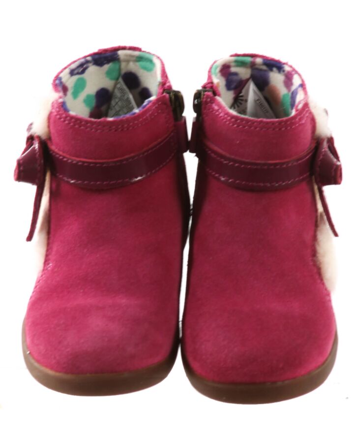UGG HOT PINK SUEDE BOOTS *SIZE TODDLER 9; EUC