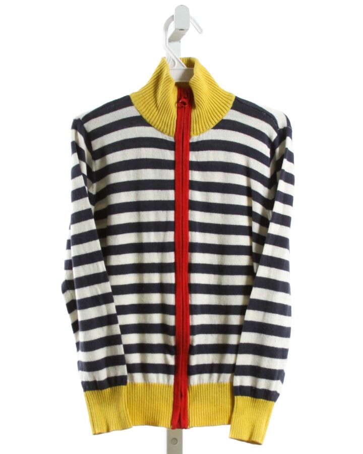 TOOBY DOO  BLUE  STRIPED  CARDIGAN