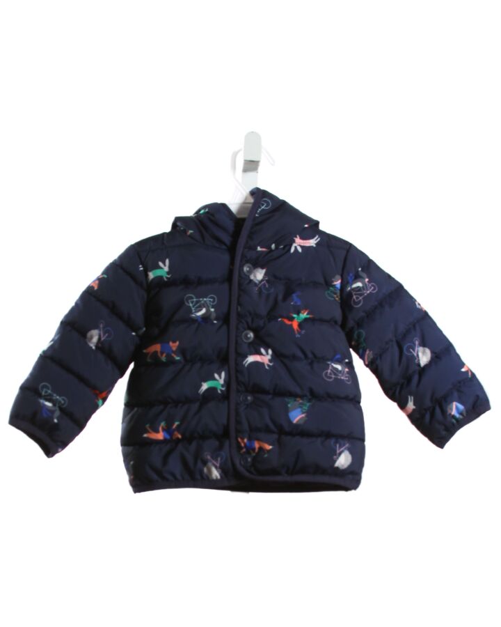 JOULES  NAVY  PRINT  OUTERWEAR