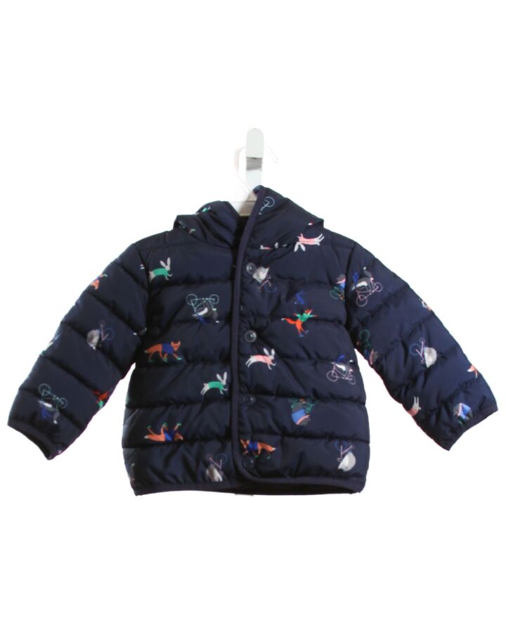 JOULES  NAVY  PRINT  OUTERWEAR