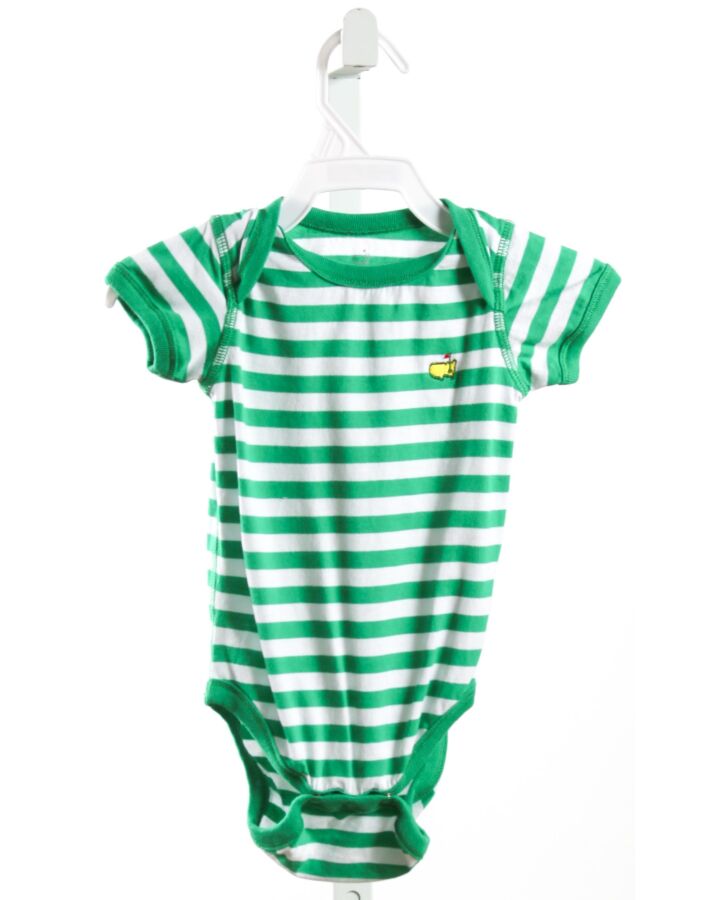 MASTERS  GREEN  STRIPED  KNIT BUBBLE