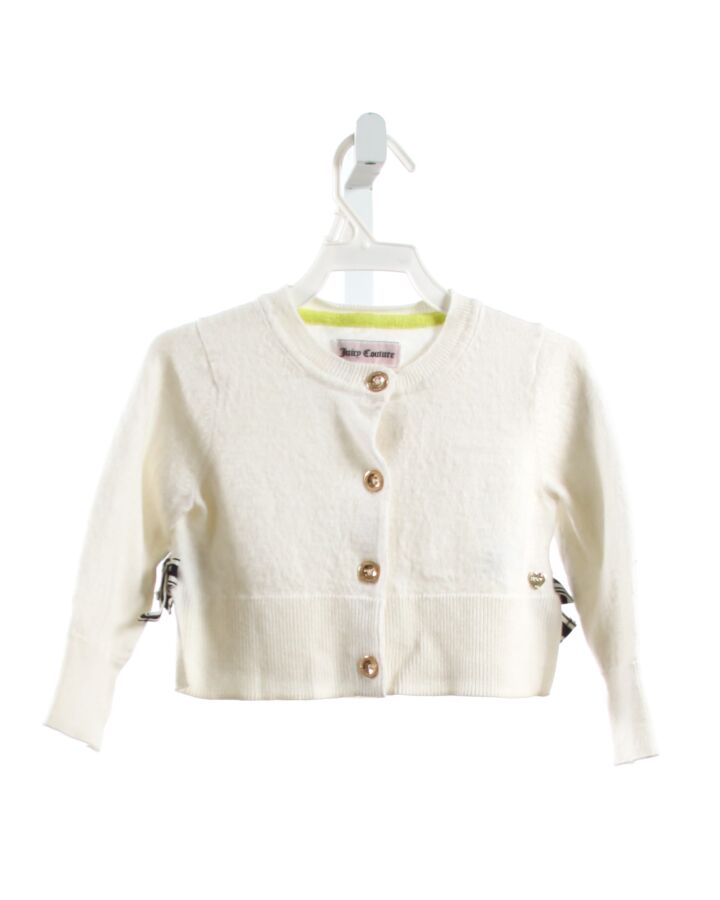 JUICY COUTURE  WHITE    CARDIGAN