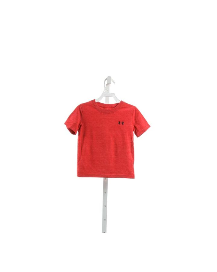 UNDER ARMOUR  RED    KNIT SS SHIRT 