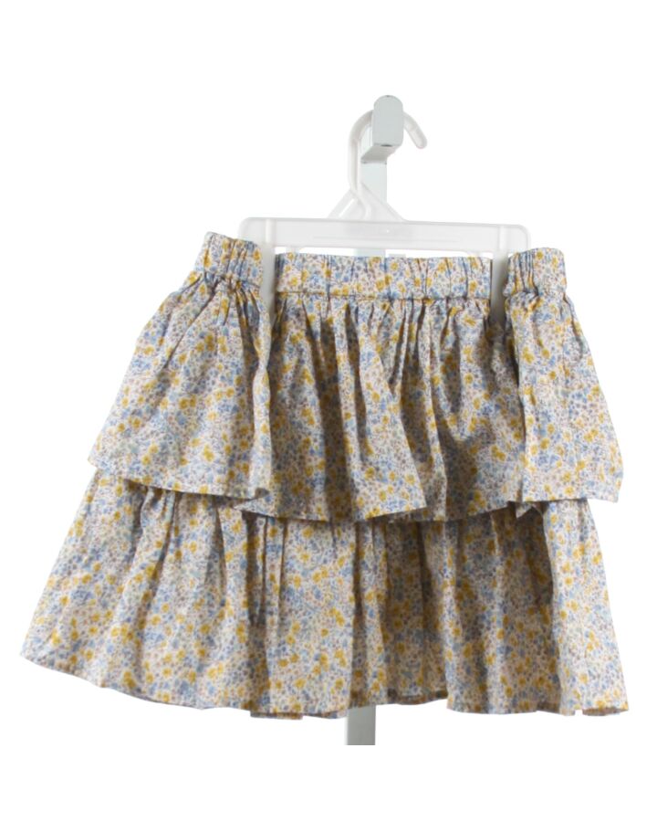 OLIVER LONDON  YELLOW  FLORAL  SKIRT 