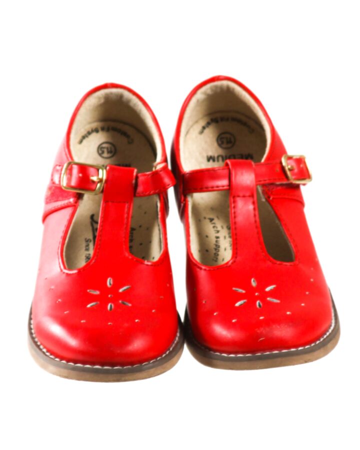 FOOTMATES RED MARY JANES  *EUC SIZE TODDLER 11.5