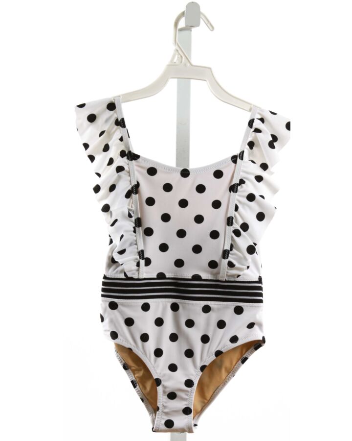 SHADE CRITTERS  BLACK  POLKA DOT  1-PIECE SWIMSUIT