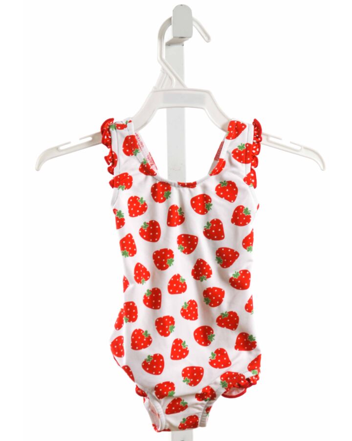 FLORENCE EISEMAN  RED    1-PIECE SWIMSUIT