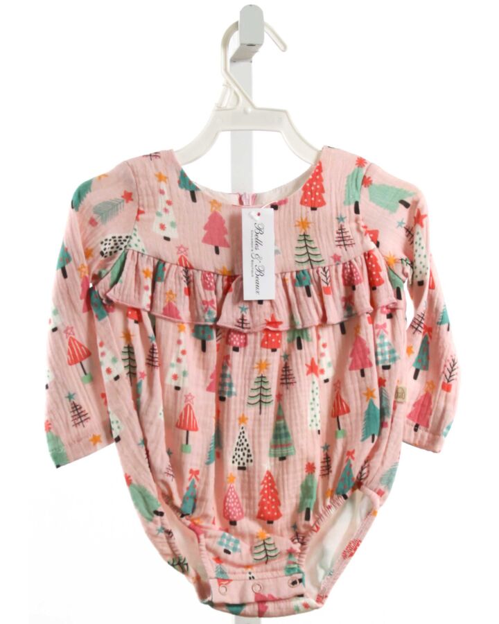 CHARMING MARY  PINK  PRINT  BUBBLE