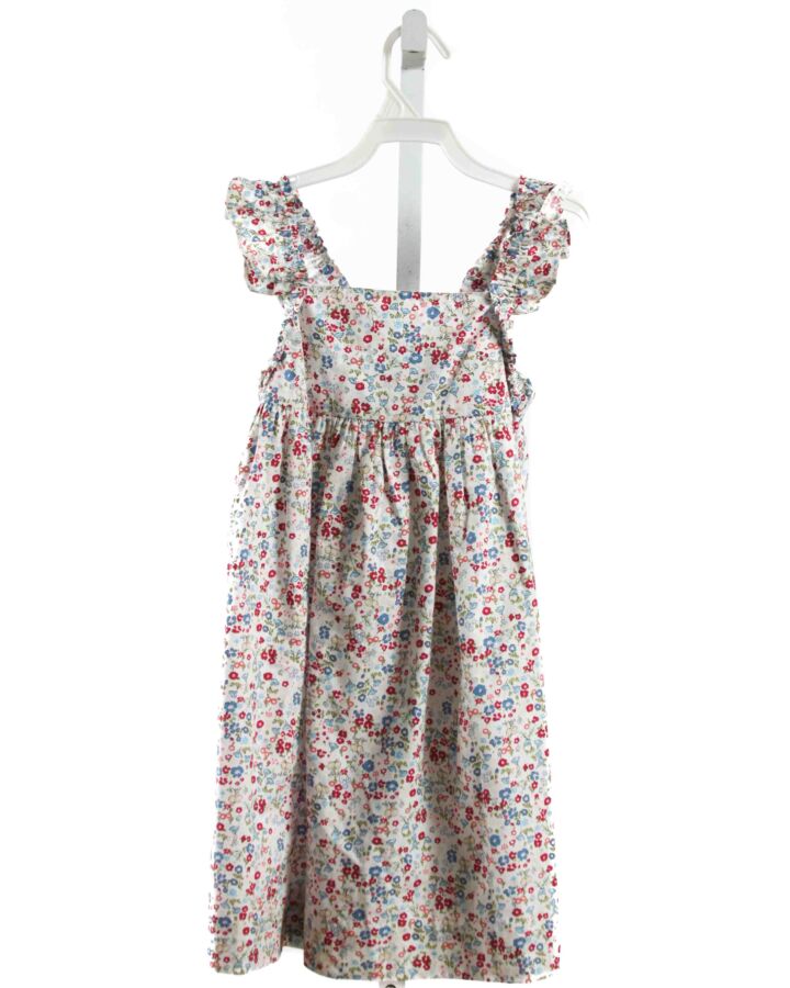 BUSY BEES  WHITE  FLORAL  DRESS