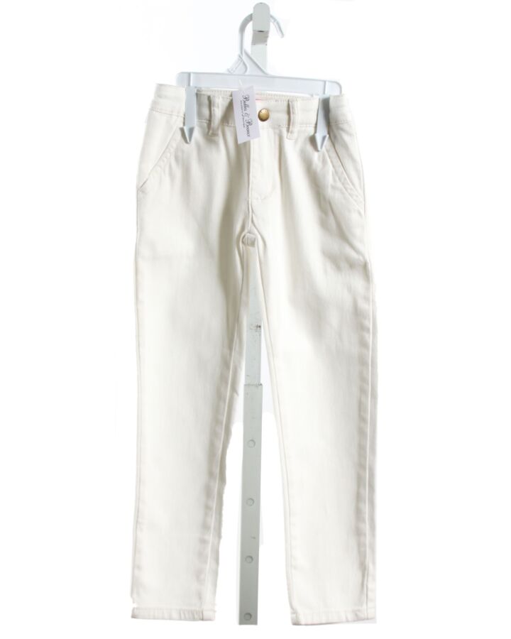BISBY BY LITTLE ENGLISH  WHITE    PANTS