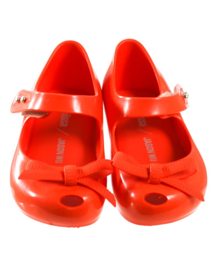 MINI MELISSA RED SHOES NEW WITHOUT TAG *NWT SIZE TODDLER 8
