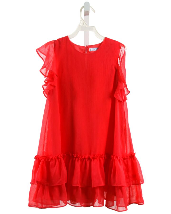 MAYORAL  RED    PARTY DRESS