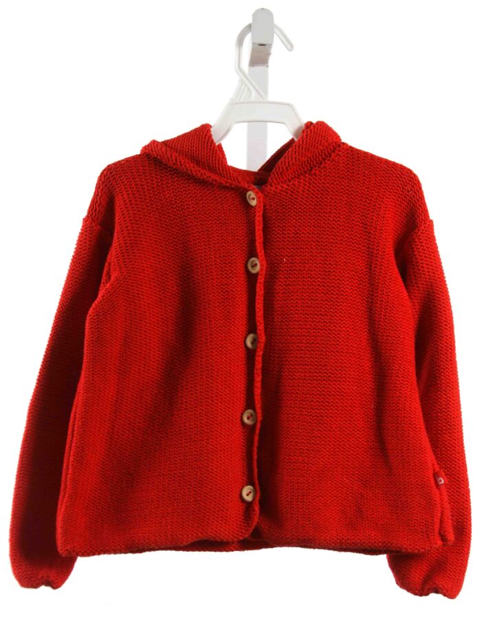BELLA BLISS  RED KNIT   OUTERWEAR