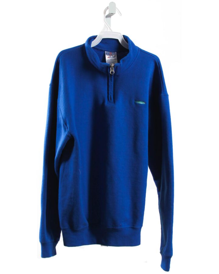 JERZEES  BLUE    PULLOVER