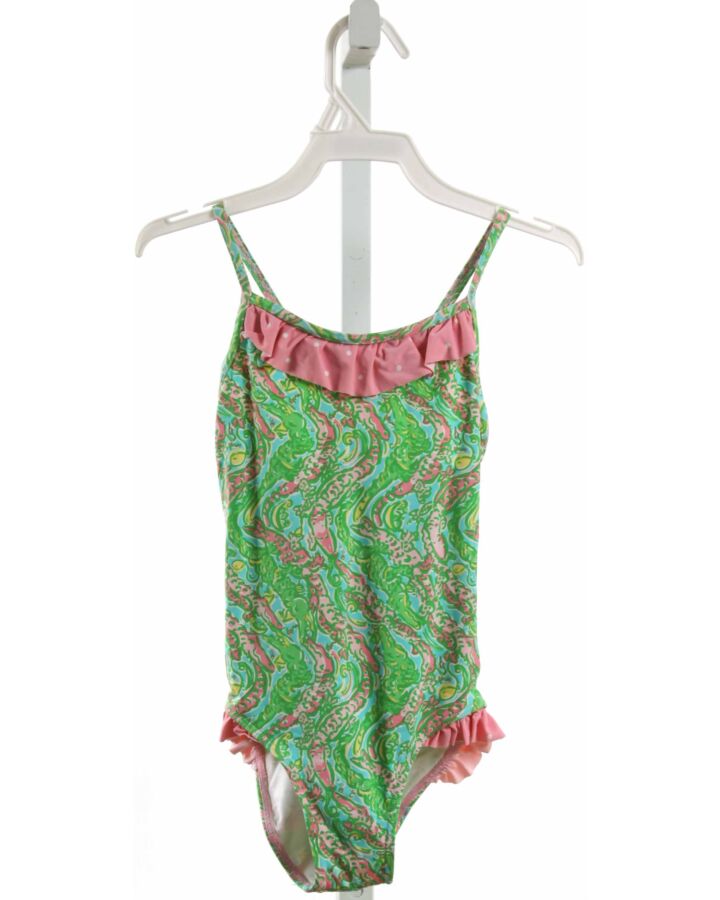 LILLY PULITZER  GREEN    1-PIECE SWIMSUIT 