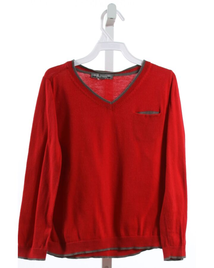 BONPOINT  RED    SWEATER
