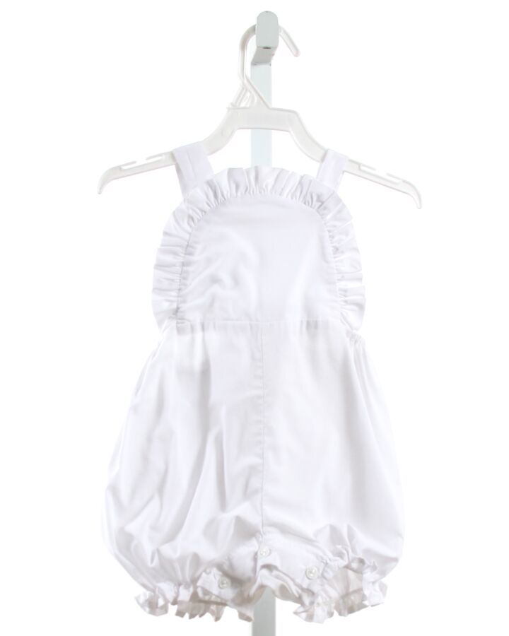 LULLABY SET  WHITE    ROMPER WITH RUFFLE