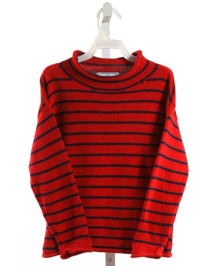 CPC  RED  STRIPED  SWEATER