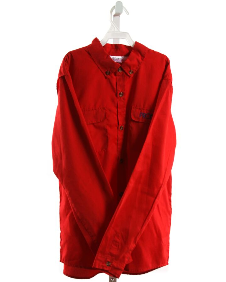 PRODOH  RED    DRESS SHIRT