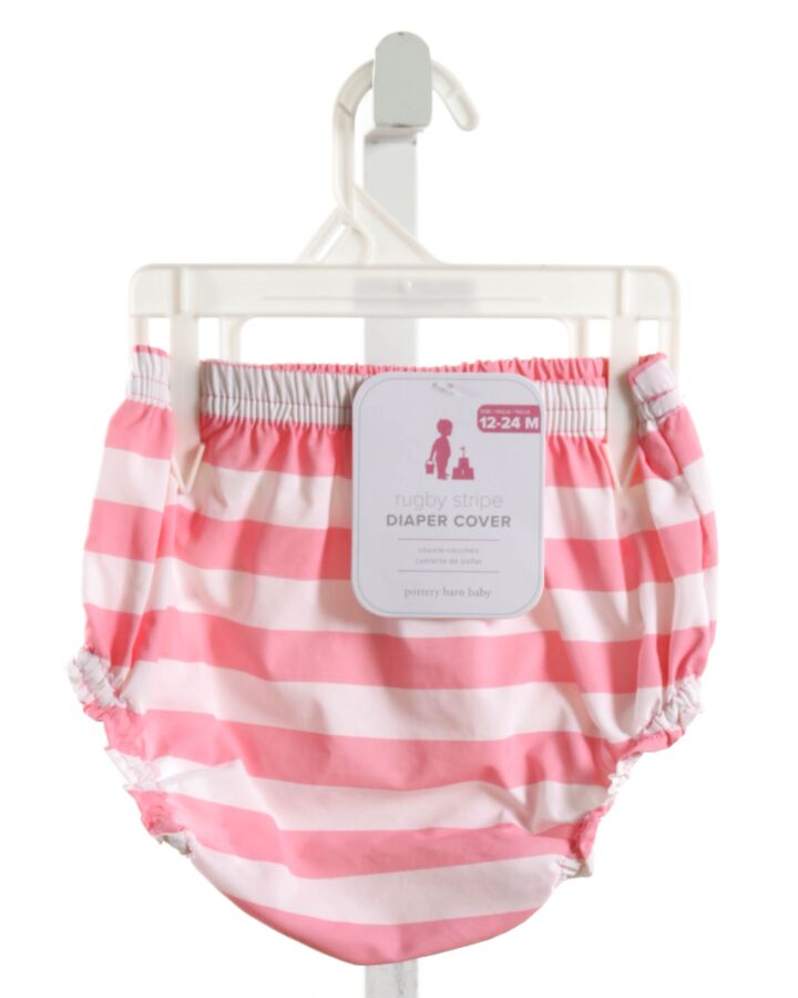 POTTERY BARN KIDS  PINK  STRIPED  DIAPER COVER